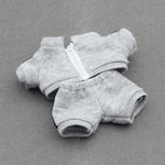 Fashion Sports Clothing for 15/17cm Labubu Doll Peaked Cap Suit Ropa Labubu Outfit Accessories