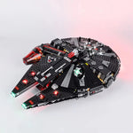 New Falcon Millennium Dark Spaceship Model Building Blocks Puzzle Battle Series Toys Adult Boy Birthday Gift