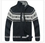 Sweater Male Wool Cotton Cardigan Autumn Men's Winter Sweater  Kint Wear Knitwear Coats Clothing