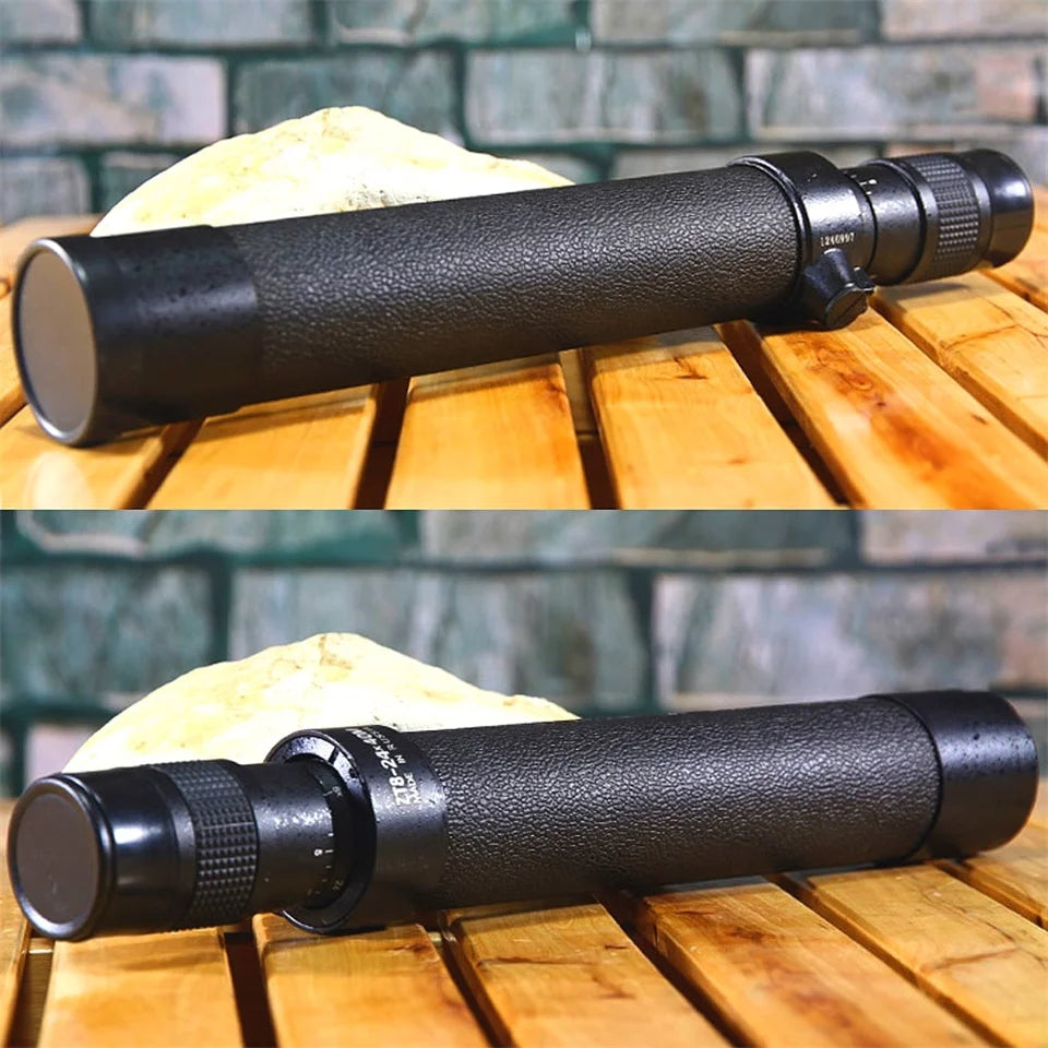 Baigish Monocular Zoom Telescope 8-24x40 HD Powerful Metal Optical Lens Astronomical With Long Range Original Bak4 Russian Black