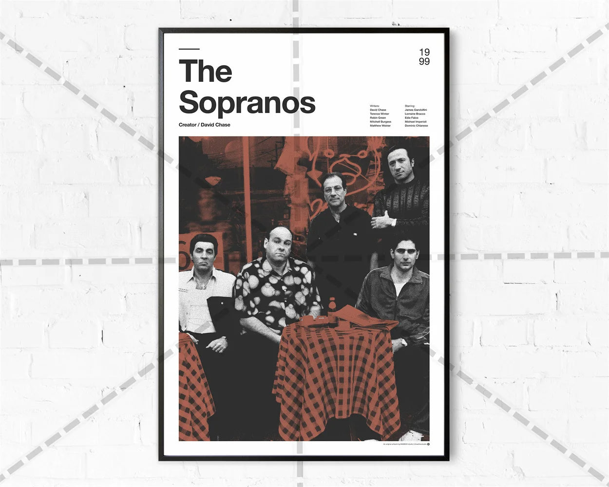 Classic Favorite posters Movie Top Gun Maverick The Sopranos Cidade de Deus Minimalist Art Home Wall Modern home decor Poster