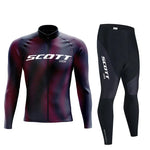 2025 Autumn Cycling Long Sleeve Jersey set Bike Uniform Sports Bicycle spring Clothing MTB Clothes Wear Maillot Ciclismo suit