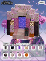 Magnetic Building Blocks Mine World Magnet Cube Set for Boy Girl Kid Age 3+ DIY Pixel style Model Base plate STEM Toy Baseplate