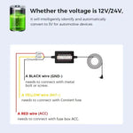 Dash Cam For Cars 4k Dual Camera Wifi Dashcam 24h Parking Monitor Front And Rear Dvr Night Vision Kamera Samochodowa Rejestrator