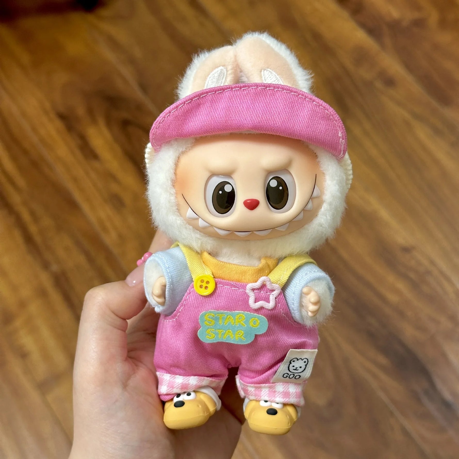 【Only Clothes】Mini Doll'S Clothes Outfit Accessories for Ropa Labubu and 10cm Cotton Doll Baby Replacement Clothes Clothing Gift