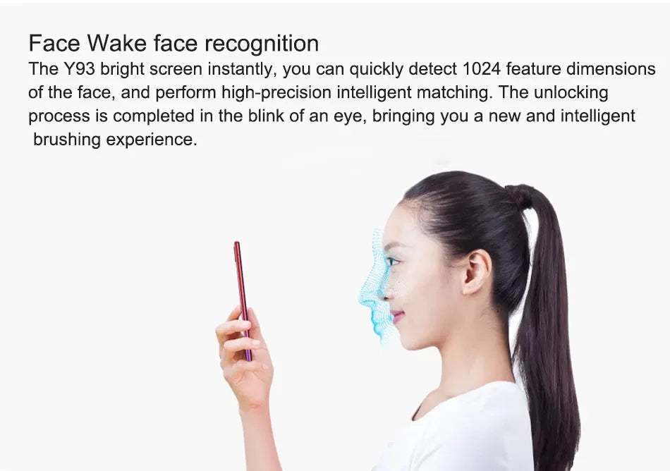 VIVO Y93 Smartphone Global firmware  Camera 13MP+2.0MP 4GB 64GB  Android 8.1 6.2'' 4030mAh Dual SIM Used Phone