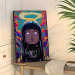 H-Hyuuga Hinata Cartoon Poster Wall art print art suitable for living room bedroom bar parlor home decor gift