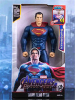 Action Toy 30cm Marvel Avengers Toy Thanos Hulk Spiderman Iron Man Captain America Thor Black Panther With Sound And Light