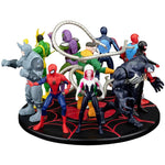 Avengers Legends Iron Man Spider Man Thor Captain America Thanos Hulk War Machine Action Figures Gif