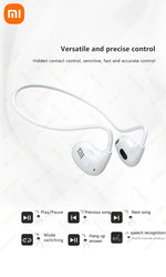 Xiaomi Wireless Bluetooth 5.3 Headphones Bone Conduction Waterproof Headset Stereo Over-Ear Sports Earphones Earbuds with Mic