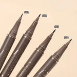 Waterproof Quick-drying Liquid Eyeliner/ultra-fine Matte Black Brown/long-lasting Silkworm Eyeliner/eye Makeup/gifts