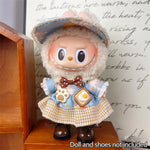 Mini Doll'S Clothes Outfit Accessories For 15-17cm Labubu Idol V1 V2 Stylish Outfit Clothes Sports Leisure Suit Clothing Gift