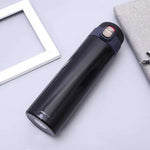 500M/16 Oz Insulated Mug Tritan Material Stainless Steel Metal Water Bottle Leakproof BPA Free Suitable for Hot and Cold Drinks