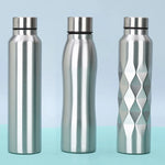 High Quality 1000ml Stainless Steel Sport Water Bottle Single-layer Rugged Water Cup Metal Flask Drinkware Camping Sports Gym