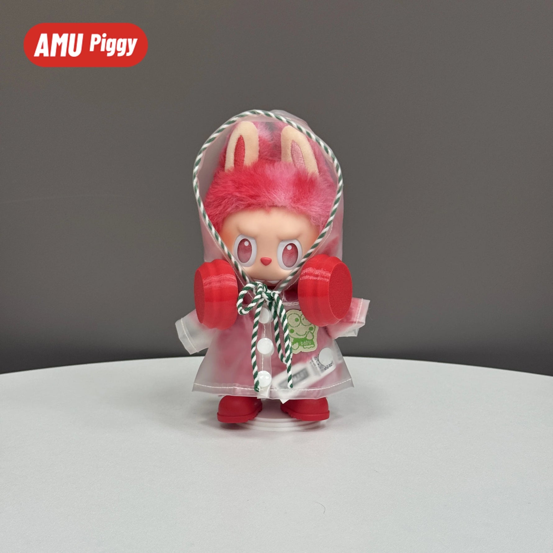 Doll Clothes: Baby Clothes Third Generation, Front High Energy Set, Sitting Party, Macaron,Only clothes