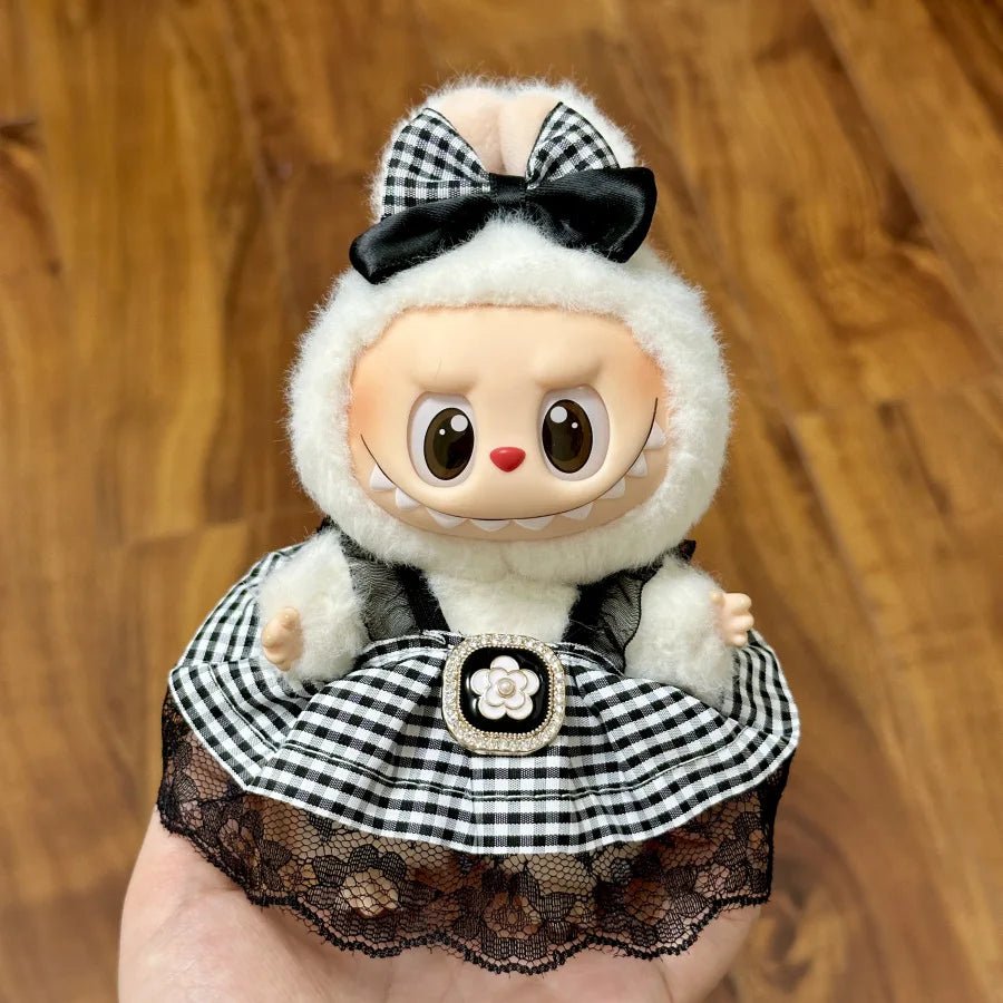 Labubu Accessories Clothes Designer Suitable for V1 V2 V3 Labubu Pendants Cute Personality Fashion Birthday Gift