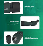 Svbony SV28plus 50/60/70mm Spotting Scope Zoom Telescope Powerful Long Range PORRO Prism Suit for Archery Target Shooting