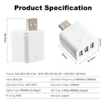 Tuya Smart WiFi/Zigbee Micro USB Adaptor Switch 5V Mini 1 2 3 USB Power Adaptor Smart Life Control Via Alexa Google Yandex Alice