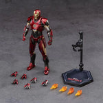 Hot Mk47 Mk41 Mk16 Iron Man Collectible Action Figure Toy Model For Boys Birthday Gift Movable Parts Robot Figurine Plaything