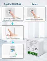 Tuya Smart WiFi Switch For Lighting RF 433MHz Wireless Switch Smart Life APP Voice Control Work With Alexa Google Home Alice