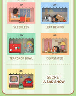 POP MART Crybaby Sad Club Blind Box Figure by Molly