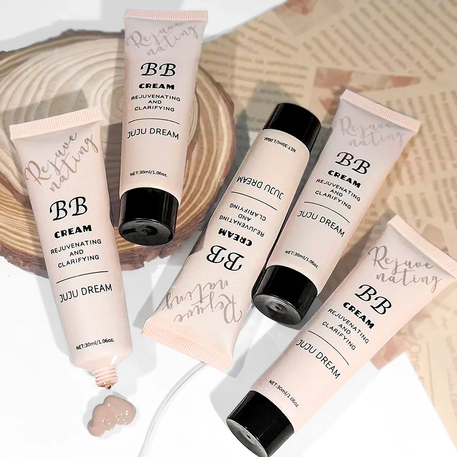 BB cream, isolation cream, liquid foundation, moisturizing, oil control, long-lasting makeup, concealer, waterproof, dry skin