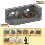 Magnetic Building Blocks Mine World Magnet Cube Set STEM Montessori Sensory Toy for Kids Boys Girls Ages 3+ DIY Model Children