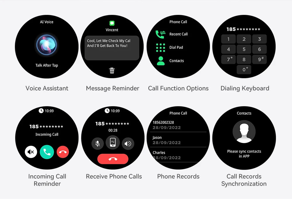 Cubot X3, Sport Waterproof Smartwatch, 1.73-inch AMOLED Display, Bluetooth Calls, 900mAh Battery, Blood Oxygen, Fitness Tracker