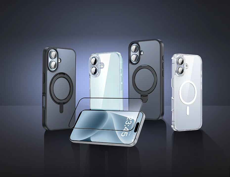 UGREEN 2pcs for iPhone 16 Pro Max Glass Screen Protectors for iPhone 16 Plus Tempered Glass for iPhone 15 14 13 12 HD Film 16pro