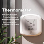 Smart WiFi/Zigbee Temperature and Humidity Sensor Indoor Hygrometer Thermometer with LCD Display Support Home Assistant Zigbee2m