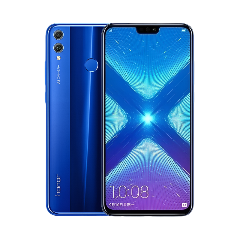 Refurb -  HONOR 8X Smartphone – Global Firmware, 6.5" FullView Display, Kirin 710, 20MP Camera, 3750mAh Battery, 6-Month Warranty