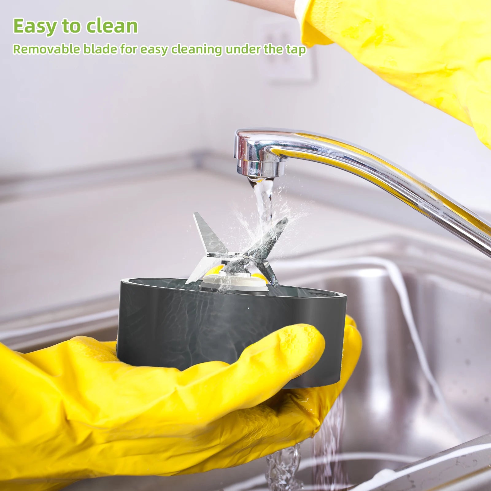 BioloMix 700W 3-in-1 Multifunctional Portable Food Processor Juicer Blender Smoothie Mixer Food Chopper Dry Grinder for Kitchen