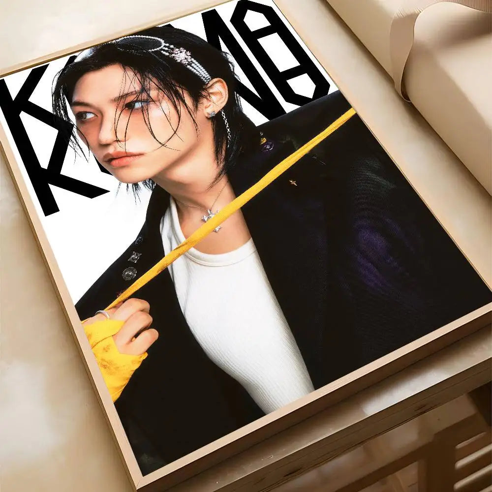 STRAYKIDS 4th Studio Album 'KARMA' Concept Photos Poster Bedroom Living Room Modern Art Home Decoration Wall Painting Gifts