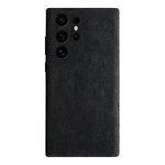 Genuine Alcantara Leather Magsafe Slim Case for Samsung Galaxy S24 S25 Ultra Matte Back Cover