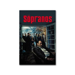 The Sopranos Poster  Classic TV Series Family Canvas Prints  Wall Art Pictures for Living Room Decor  Home Decor Painting