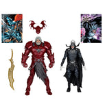 McFarlane Toys Collector Edition 2pk - #4 Batman Who Laughs (Knight Armor) & Merciless (Dark Multiverse) Action Figur Model