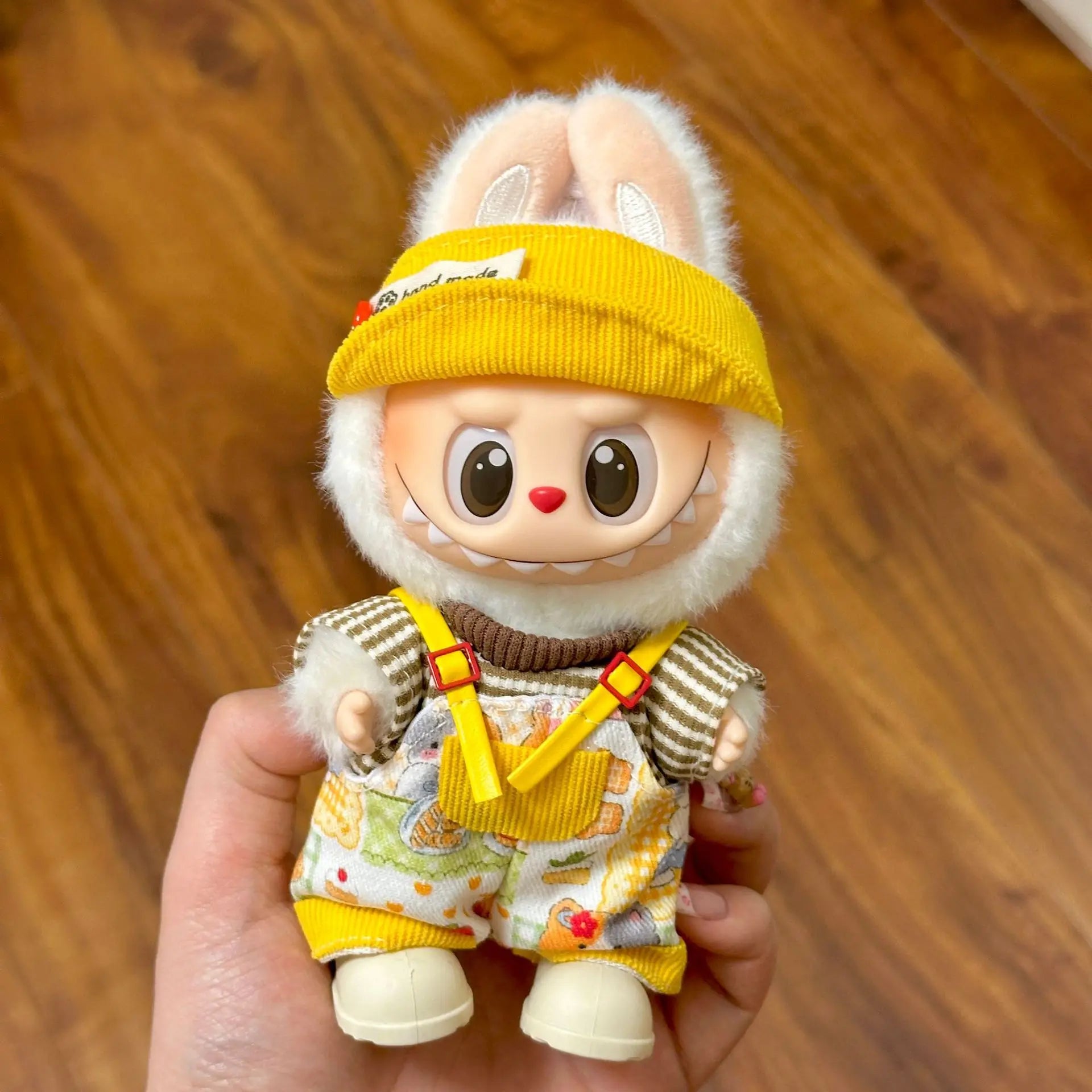 【Only Clothes】Mini Doll'S Clothes Outfit Accessories for Ropa Labubu and 10cm Cotton Doll Baby Replacement Clothes Clothing Gift