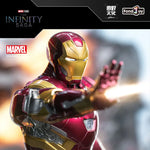 Marvel Iron Man MK46 Assembled Model 10in 1/7 scale Action Figures Reactors can emit light Collect Ornament Boy Toy Gift