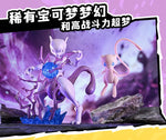 In Stock KEEPPLEY Pokemon 02 Charizard Gengar Gardevoir Dragonite Garchomp Eevee Venusaur Blastoise Assembled Movable Model Toys