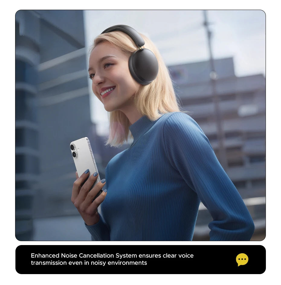 UGREEN Studio Max2 Wireless Bluetooth Headphones, 80H Playtime, HiFi Stereo Over Ear Headphones with Microphone, Bluetooth 5.4