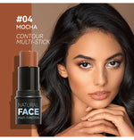 Face Pearl Stone Highlighter Stick Contour Shading Lasting Cheek Stereoscopic Brightening Skin Blush Illuminator Makeup Cosmetic