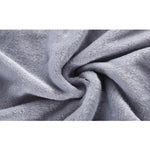 2025 new solid color simple plush blanket multi-functional Farley plush thickened warm blanket