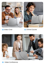 UGREEN USB Webcam 2K HD Mini Webcam For Laptop Computer Web Camera Dual Microphones for Youtube Zoom Video Calling 30fps web cam