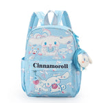 Kuromi Backpack With Coin Purse, Hello Kitty & Cinnamoroll Cartoon Schoolbag, Girl Casual Travel Commute Knapsack For Daily Use