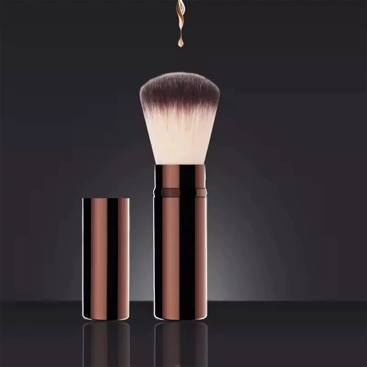 Professional foundation makeup brush