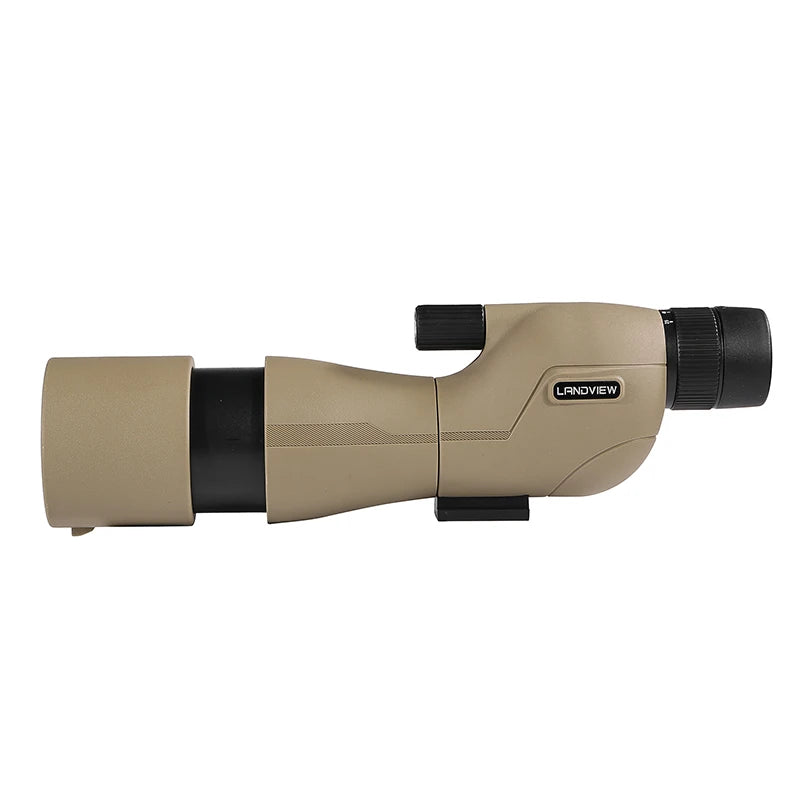 HD 25-75x60 Spotting Scope for Target Shooting with Carrying Pouch BAK4 Monocular Telescope FMC Lens for Hunting Birdwatching