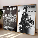 One Of The Influential Punk Band Poster Art With Prints Home Bedroom Living Room Decoration Gift