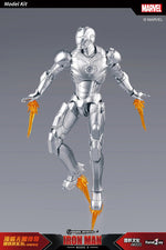 Fondjoy Marvel Iron Man MK1 Assemble Toy ABS Material First Generation Iron Man 1/12 Action Figures Toy Birthday Gifts for Boys
