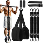 Premium Pull-Up Assistance Bands Set Resistance Strap Elastic Hanging Rope Pull Bar Fitness Home Men's Auxiliary Latex Workout Band
