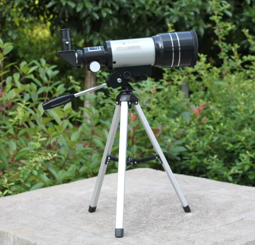 Professional Astronomical Telescope F30070 F36050 Monocular High Power 150x Zoom Portable with Tripod for Moon Stars Watching